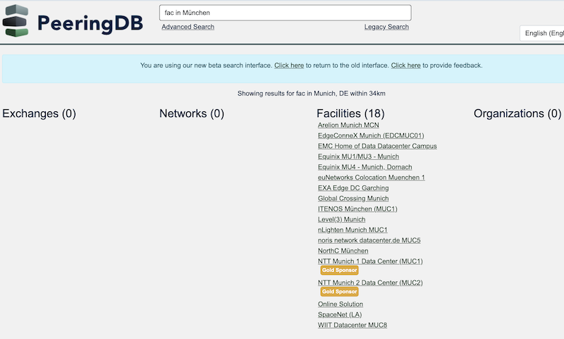 Normalized place names with dynamic search radius