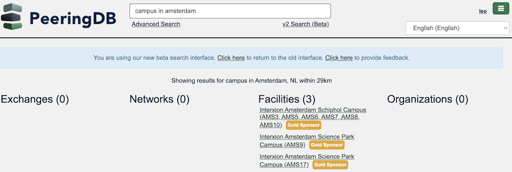 Search for a campus in Amsterdam